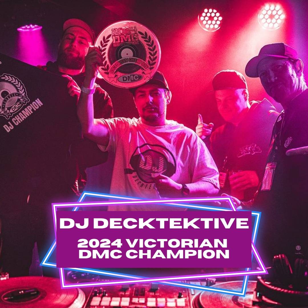 Brolic Army Soldier DJ Decktektive wins the Victorian DMC DJ Championship